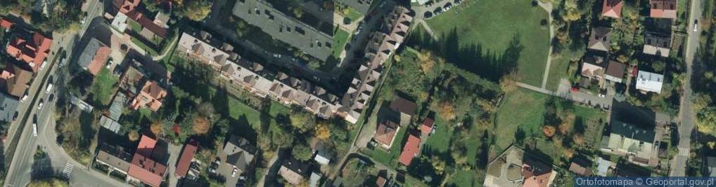 Zdjęcie satelitarne Tuchowska Spółdzielnia Mieszkaniowa w Tuchowie