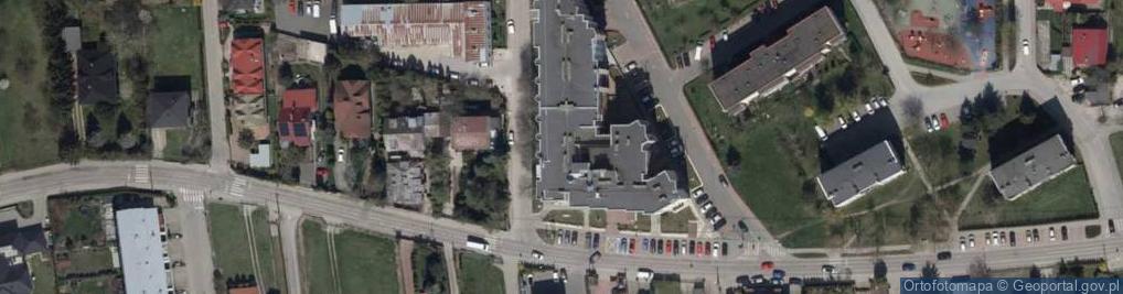 Zdjęcie satelitarne Turkusowe Cążki