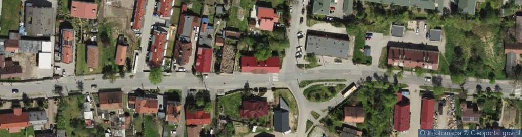 Zdjęcie satelitarne "Tutor" Ośrodek Anglojęzyczny Pielichowska Ewa Maria