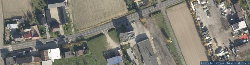 Zdjęcie satelitarne Tyrmycel - Gospodarstwo rolne działy specjalne - Uprawa grzybów