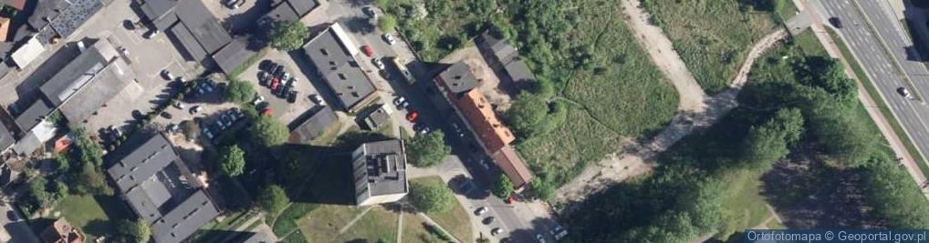 Zdjęcie satelitarne U Magistra Handel Obwoźny