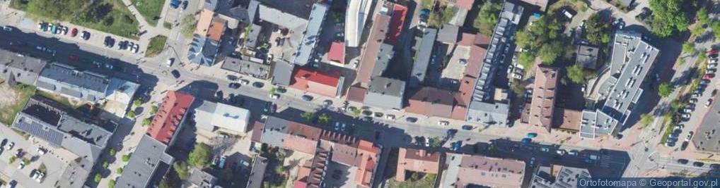 Zdjęcie satelitarne U Zbynia i Agi z Nowakowski A Kłys