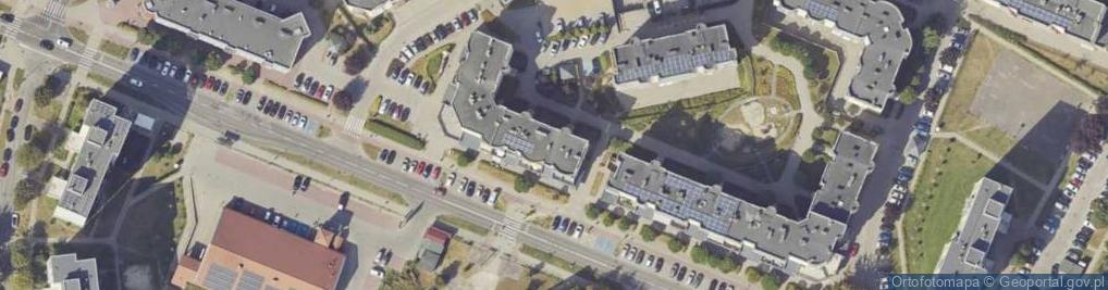 Zdjęcie satelitarne Ubezpieczenia Dębicka
