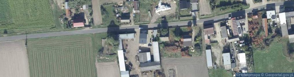 Zdjęcie satelitarne Ubój Gospodarczy Wojciech Witkowski Nowy Dwór