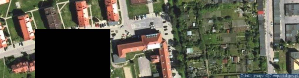 Zdjęcie satelitarne Uczniowski Klub Sportowy "Jedynka" w Nidzicy