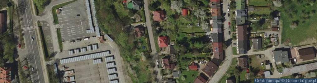 Zdjęcie satelitarne Uczniowski Klub Tenisa Stołowego - Goleszów