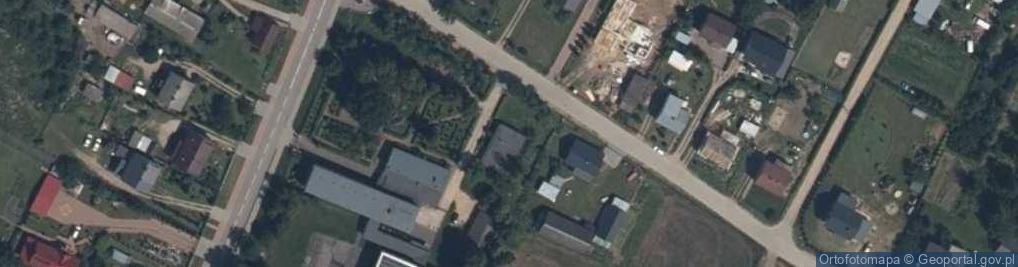 Zdjęcie satelitarne Uczniowski Ludowy Klub Sportowy Ruchna w Ruchnie