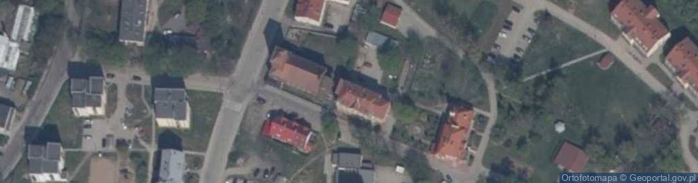 Zdjęcie satelitarne UKS "KOSZAŁEK OPAŁEK" WĘGORZEWO
