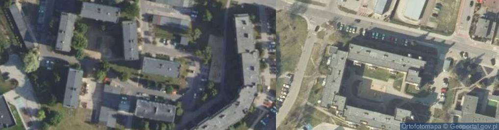 Zdjęcie satelitarne Ułgi Taksówkowe