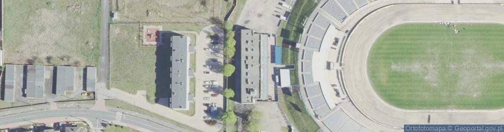 Zdjęcie satelitarne Unia Leszno Sportowa