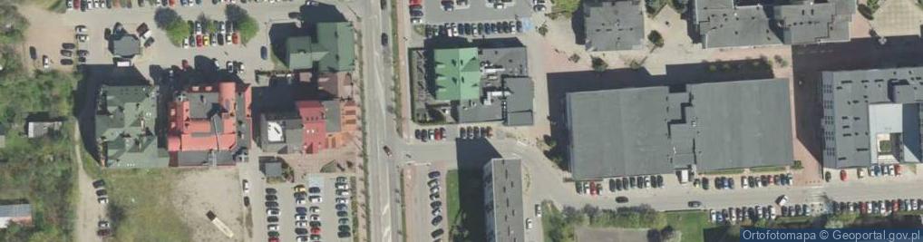 Zdjęcie satelitarne Unibut w Suwałkach