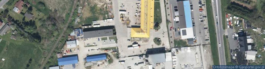 Zdjęcie satelitarne Unimat