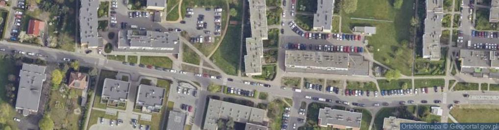 Zdjęcie satelitarne Uniqa