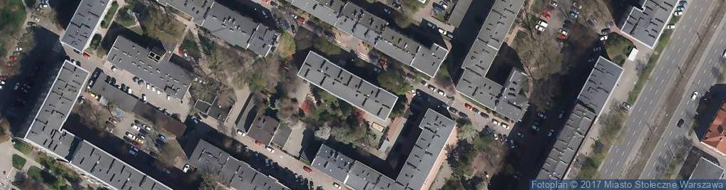 Zdjęcie satelitarne Uniwaw