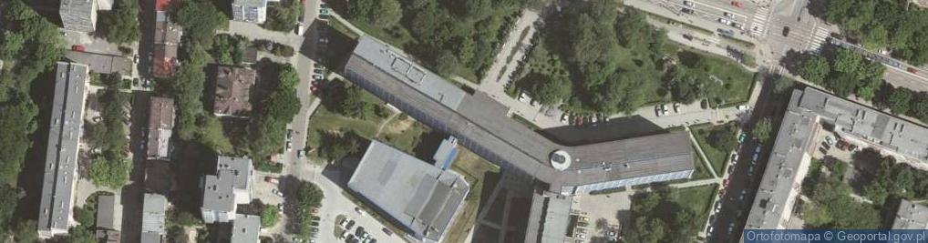 Zdjęcie satelitarne Uniwersytet Pedagogiczny im Komisji Edukacji Narodowej w Krakowie