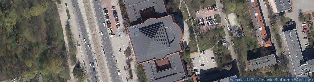 Zdjęcie satelitarne Uniwersytet Trzeciego Wieku Szkoły Głównej Handlowej