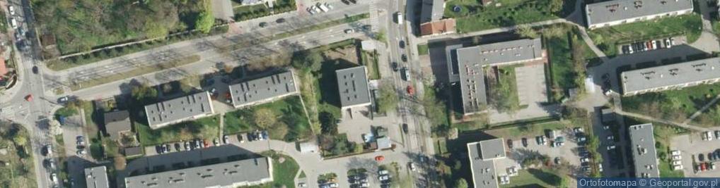 Zdjęcie satelitarne Uniwersytet Trzeciego Wieku w Lubartowie