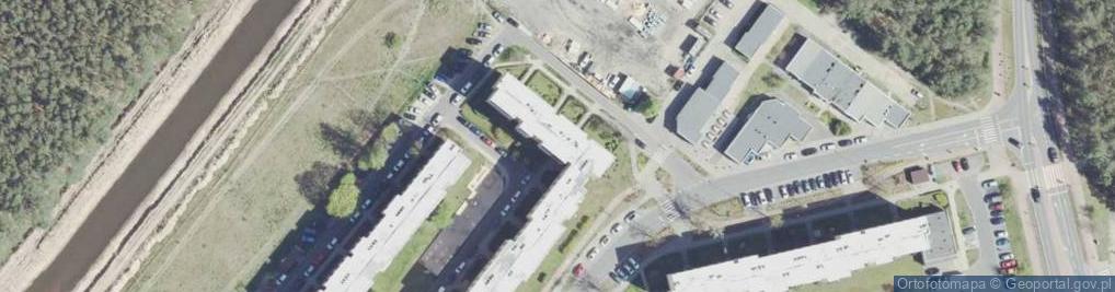 Zdjęcie satelitarne Uniwro