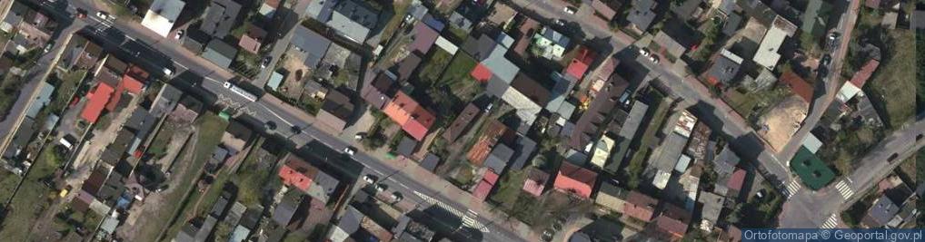 Zdjęcie satelitarne Upominek U Zbycha