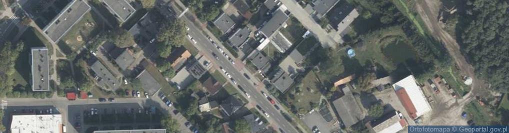 Zdjęcie satelitarne Upominki