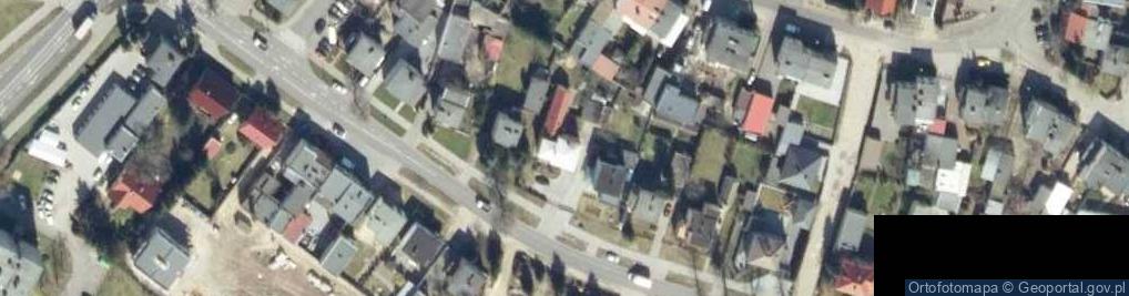 Zdjęcie satelitarne Uprawa Grzybów Bernadeta Kurp