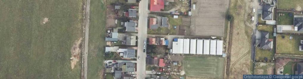 Zdjęcie satelitarne Uprawa Grzybów Boczniaki Artur Kumiszczo