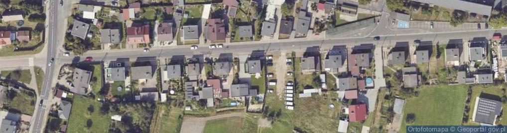 Zdjęcie satelitarne Uprawa Grzybów Bożena Skrzypczak Karpicko