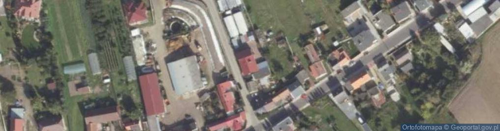 Zdjęcie satelitarne Uprawa Grzybów Danuta Rozwalka Koszanowo