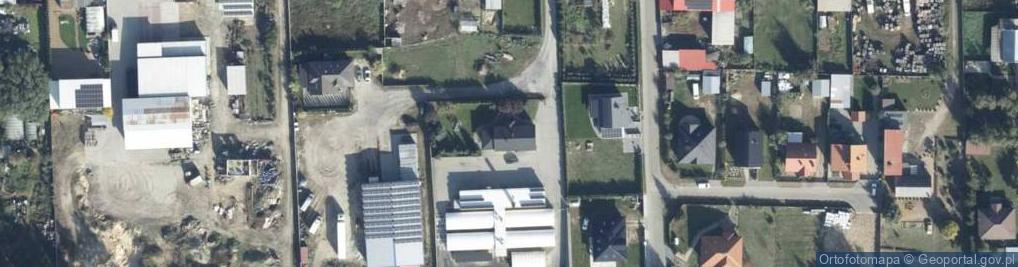 Zdjęcie satelitarne Uprawa Grzybów Dominik Pauch Nowa Wieś