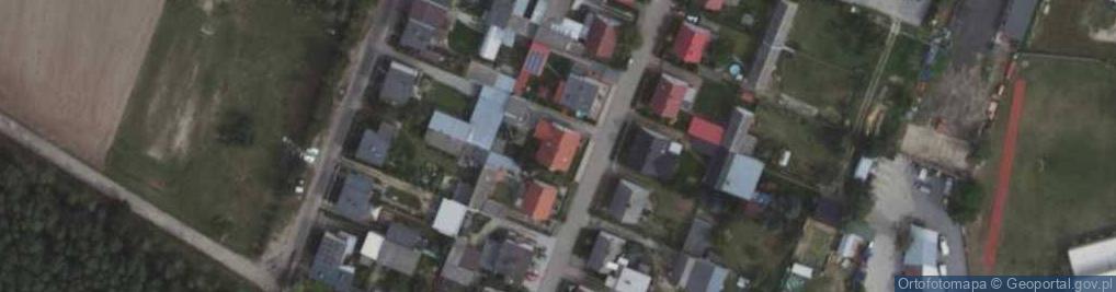 Zdjęcie satelitarne Uprawa Grzybów Halina Nawracała Siedlec
