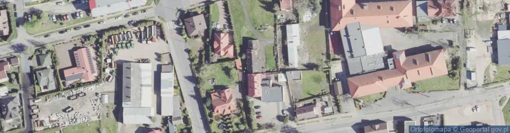 Zdjęcie satelitarne Uprawa Grzybów Jarosław Przybylak Leszno
