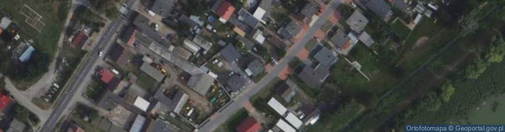 Zdjęcie satelitarne Uprawa Grzybów Marek Babuszkiewicz Niałek Wielki