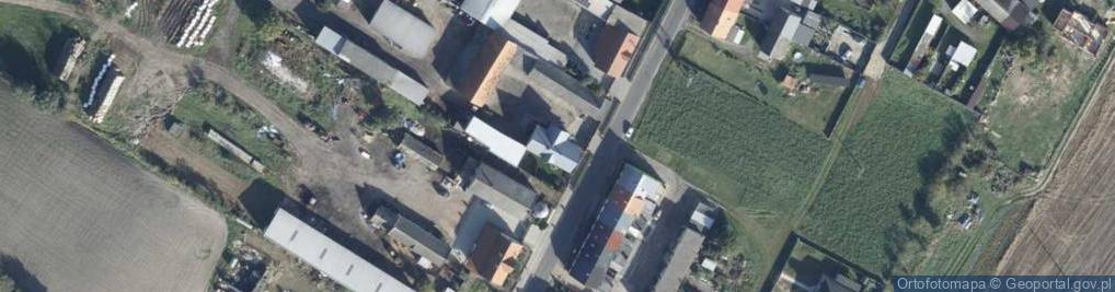 Zdjęcie satelitarne Uprawa Grzybów Marek Krystek Barchlin