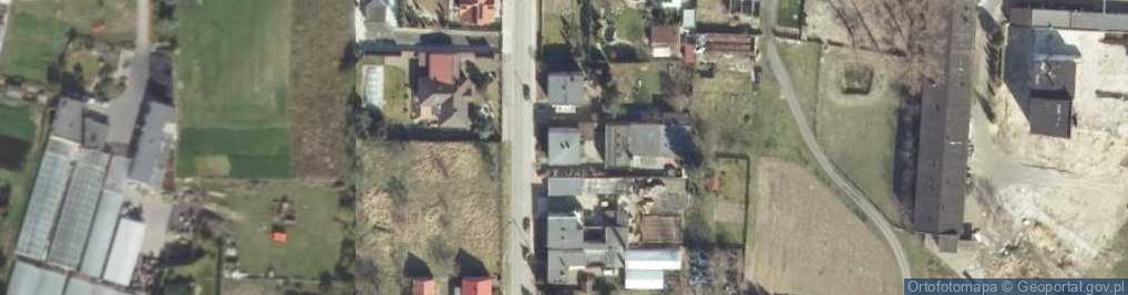 Zdjęcie satelitarne Uprawa Grzybów Maria Ciesielska Śmigiel