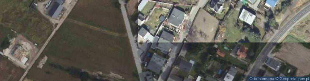 Zdjęcie satelitarne Uprawa Grzybów Piotr Ruta Niałek Wielki