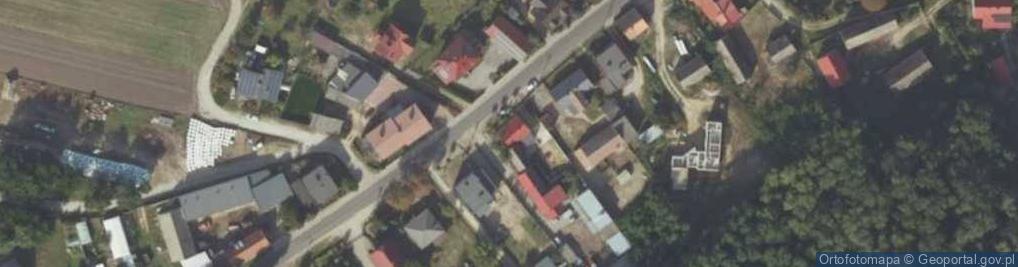 Zdjęcie satelitarne Uprawa Grzybów Szymon Antkowiak Mochy