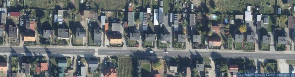 Zdjęcie satelitarne Uprawa Grzybów Zbigniew Jąder Nowa Wieś