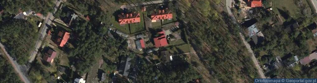 Zdjęcie satelitarne Uprawa Materiału Szkółkarskiego