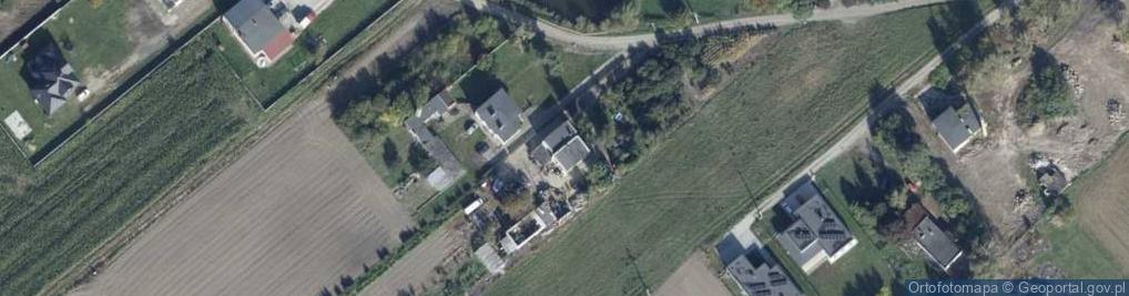 Zdjęcie satelitarne Uprawa Pieczarek Bożena Adamczak