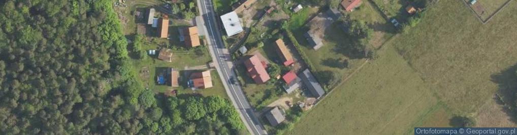 Zdjęcie satelitarne Uprawa Pieczarek Danuta Olczak