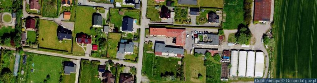 Zdjęcie satelitarne Uprawa Pieczarek Grygierczyk Ryszard