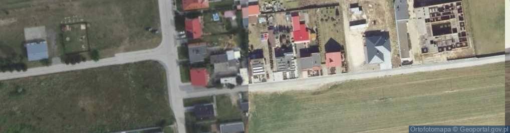 Zdjęcie satelitarne Uprawa Pieczarek Irena Kędziora