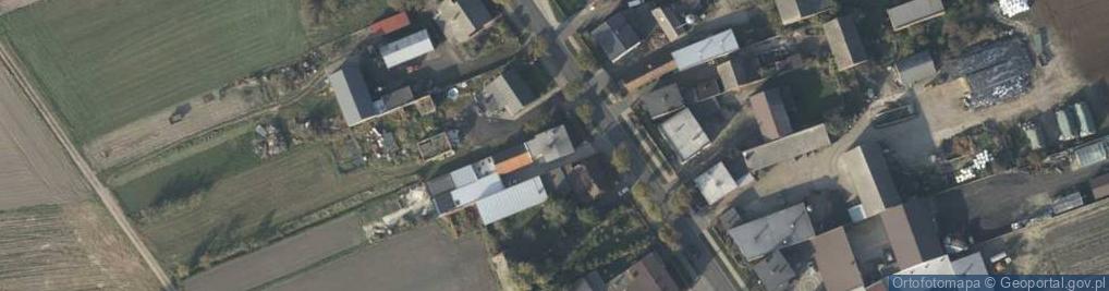 Zdjęcie satelitarne Uprawa Pieczarek Marian Norberciak Siedlec