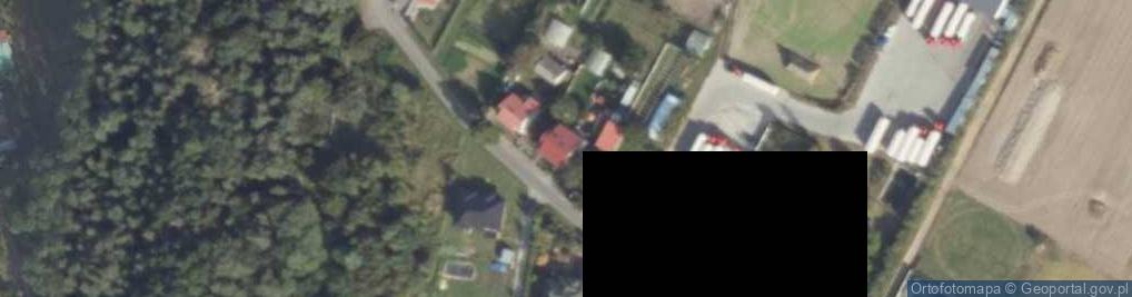 Zdjęcie satelitarne Uprawa Pieczarek Paweł Draber Grotniki