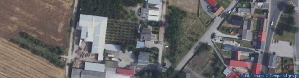 Zdjęcie satelitarne Uprawa Pieczarek