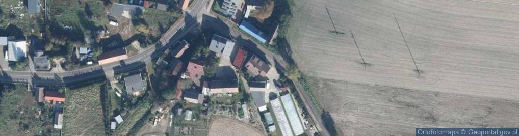 Zdjęcie satelitarne Uprawa Roślin Ozdobnych Dariusz Napierała