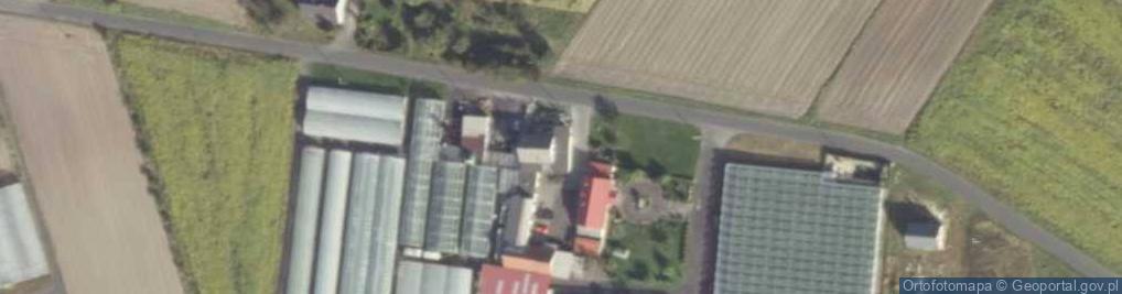 Zdjęcie satelitarne Uprawa Warzyw Arkadiusz Pawlak Włoszakowice