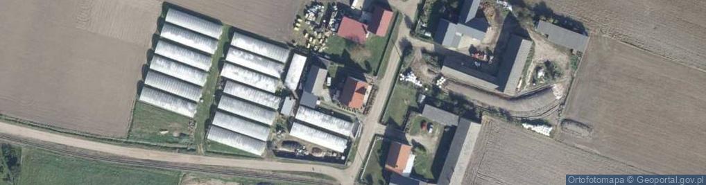Zdjęcie satelitarne Uprawa Warzyw Waldemar Figlarz Robaczyn