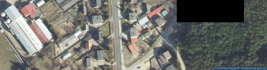 Zdjęcie satelitarne Uprawa Warzyw Wioletta Beba Włoszakowice