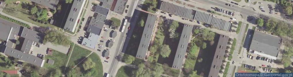 Zdjęcie satelitarne Uproh Usługi Produkcja Handel Grzyb Włodzimierz Grzyb Bożena
